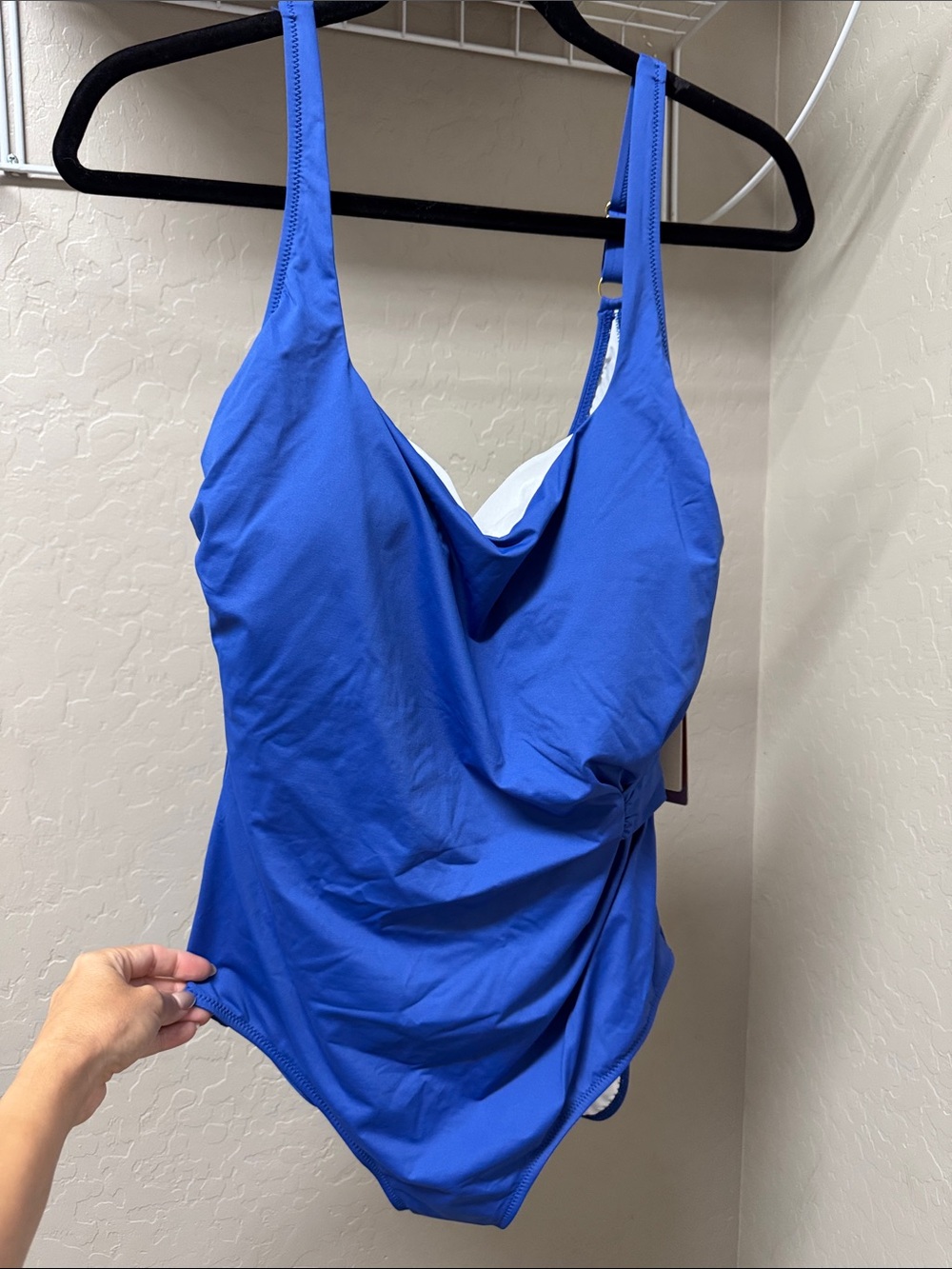 Gottex Royal Blue One-Piece Swimsuit